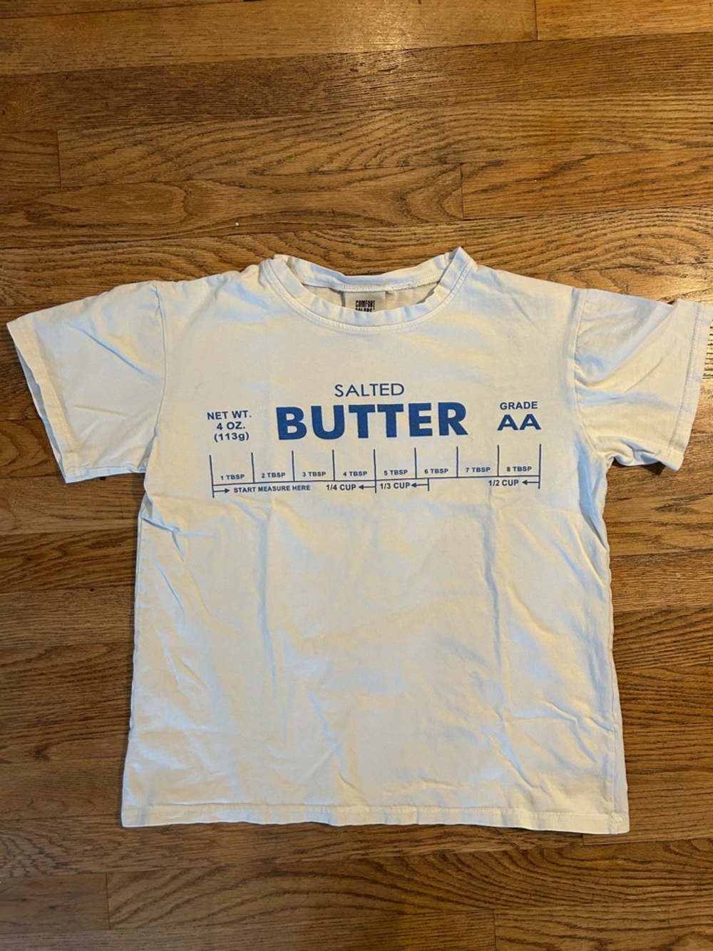 Comfort colors salted butter shirt